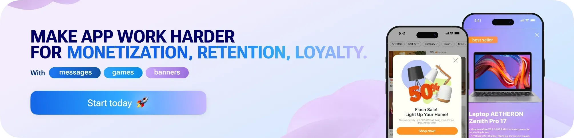 make app work harder